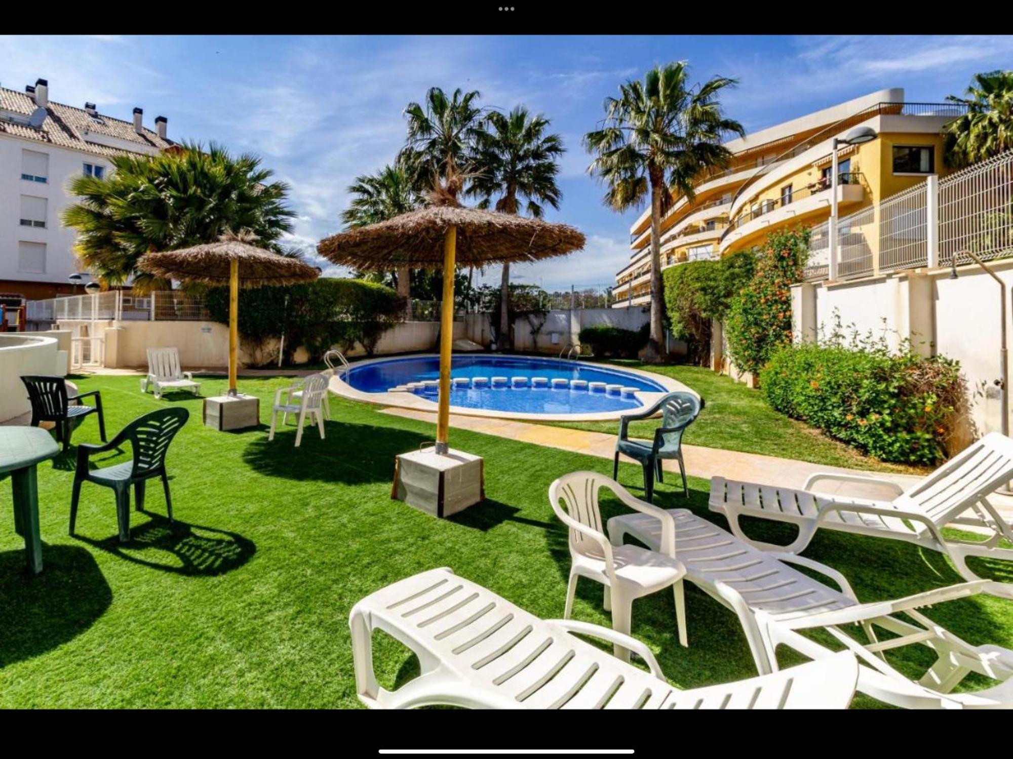 Stadscentrum Moraira Appartement El Sol De Moraira Met Zwembad エクステリア 写真