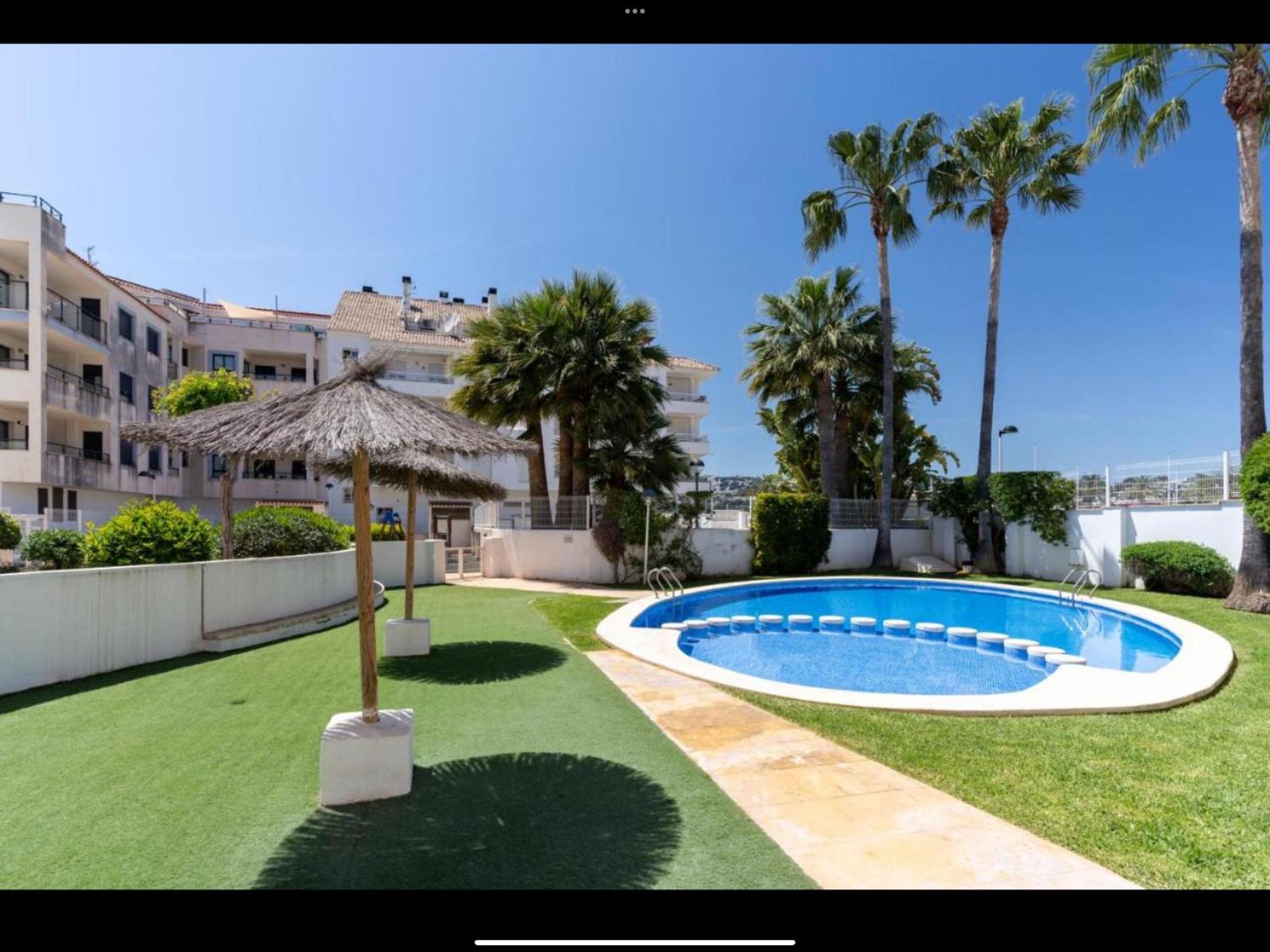 Stadscentrum Moraira Appartement El Sol De Moraira Met Zwembad エクステリア 写真